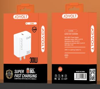 Bộ sạc GaN 30W ADVOLT C30G